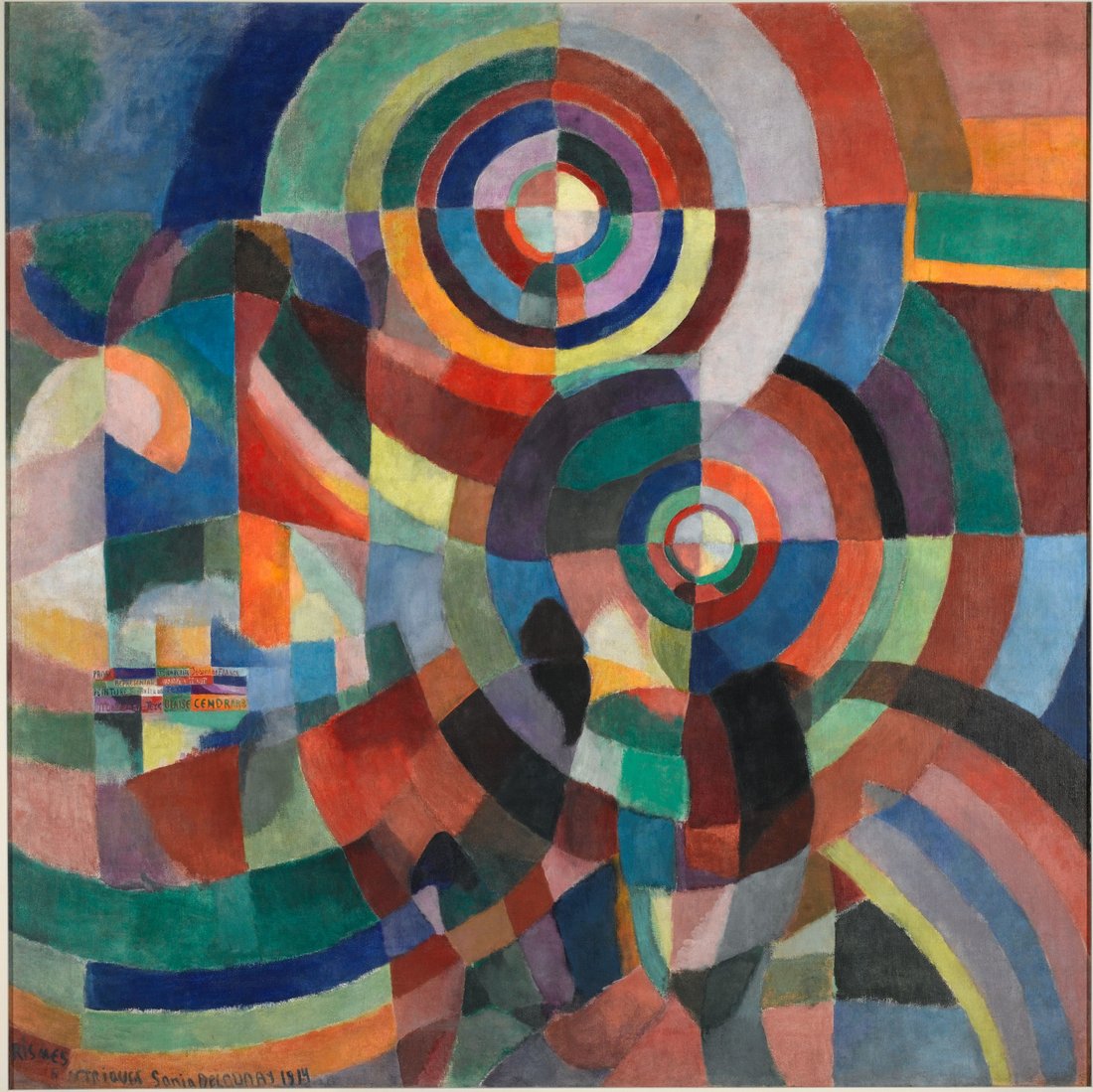 Sonia Delaunay, "Prismes électriques", 1914 - visuel de l'œuvre