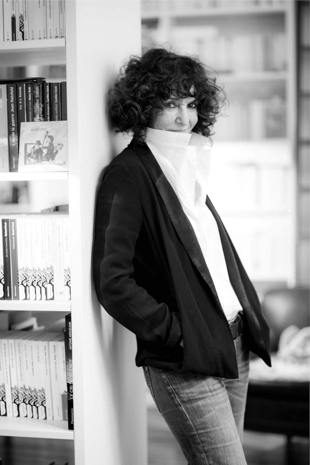 Portrait de l'écrivaine Geneviève Brisac