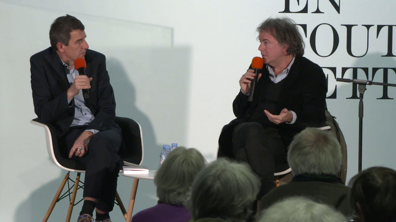 Entretien avec Yannick Haenel - Vidéo - Centre Pompidou