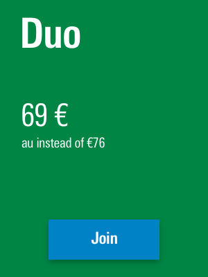 Duo pass for 1 year for professionals - Ticketing online