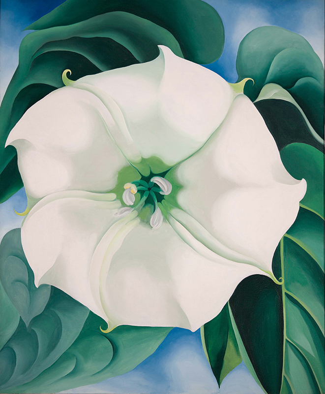 Georgia O'Keeffe, Jimson Weed / White Flower No.1 (1932)