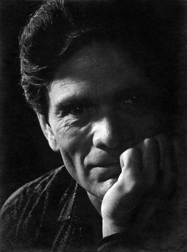 Pier Paolo Pasolini Photo © Anatole Saderman, 1962