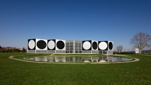 Fundación Vasarely, Aix-en-Provence - vista desde el jardín