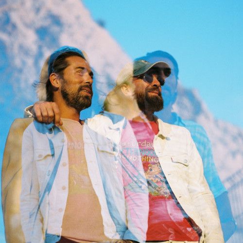 Portrait de Breakbot & Irfane pour un DJ set au Centre Pompidou Paris, soirée "Because Beaubourg" avec Because Music