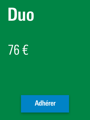 Adhésion POP' Duo 1 an - Billetterie en ligne