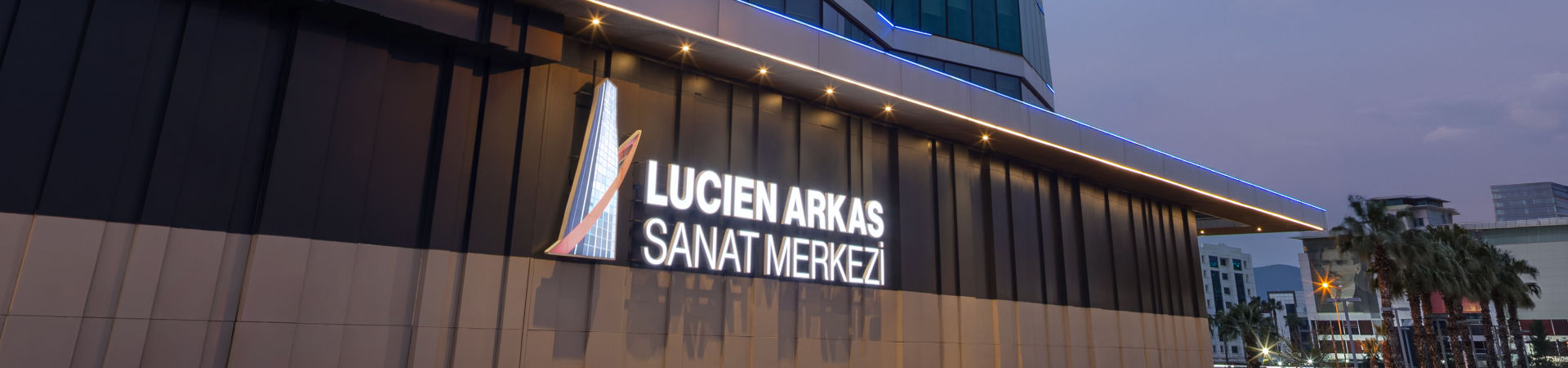 Centre d’art Lucien Arkas, Izmir : détail de la façade arrière