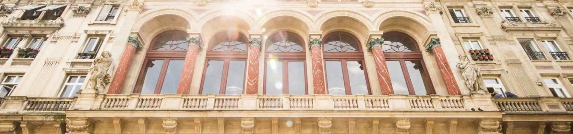 La Gaîté lyrique, Paris : Détail de la façade