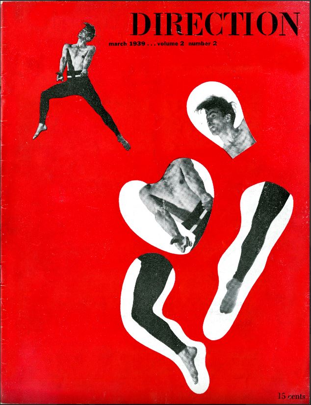 Paul Rand, « Direction », vol. 2, n° 2, mars 1939 - couverture