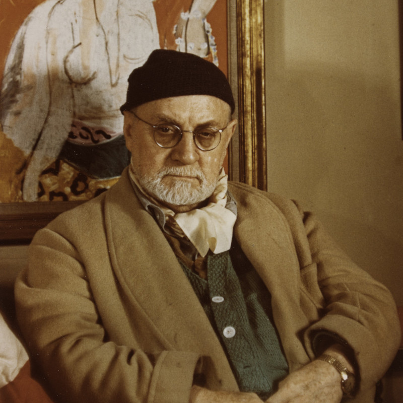 Gisèle Freund, "Henri Matisse, Paris", 1948 - portrait
