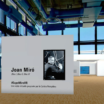 Expo virtuelle Les trois "Bleus" de Joan Miró - aperçu