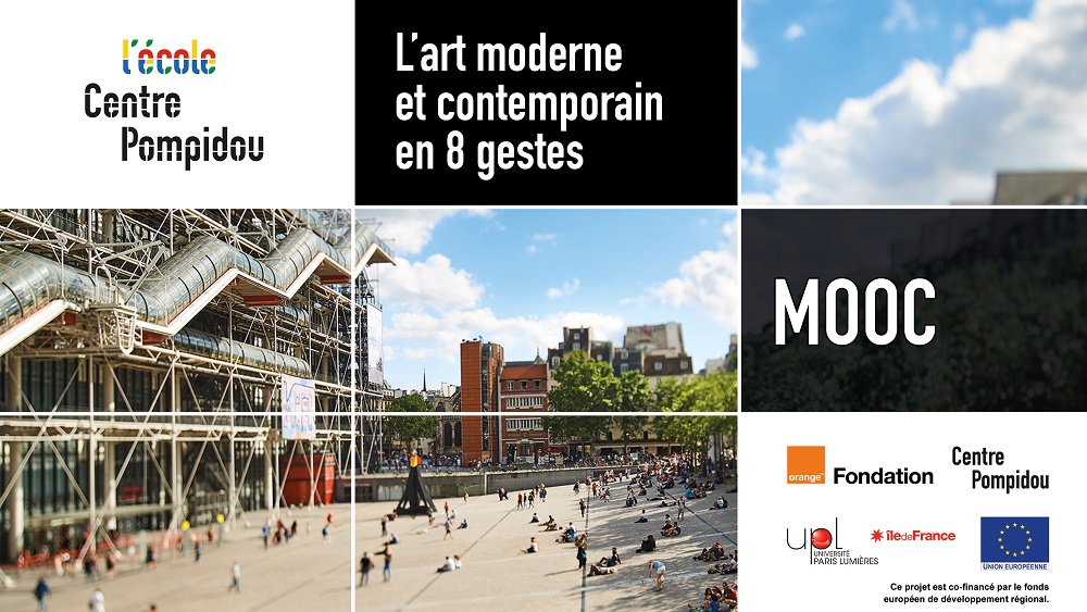 MOOC L'art moderne et contemporain en 8 gestes