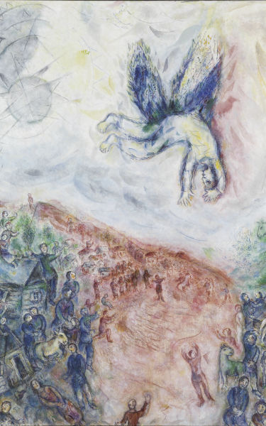 Exposition "Chagall. Ever Crossing", Centre Pompidou Hanwha : affiche