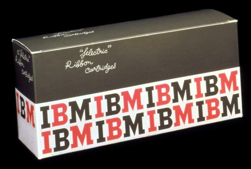Packaging IBM Selectric Ribbon Cartridges - Centre Pompidou