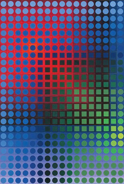 Vasarely - Sharing Forms - Centre Pompidou