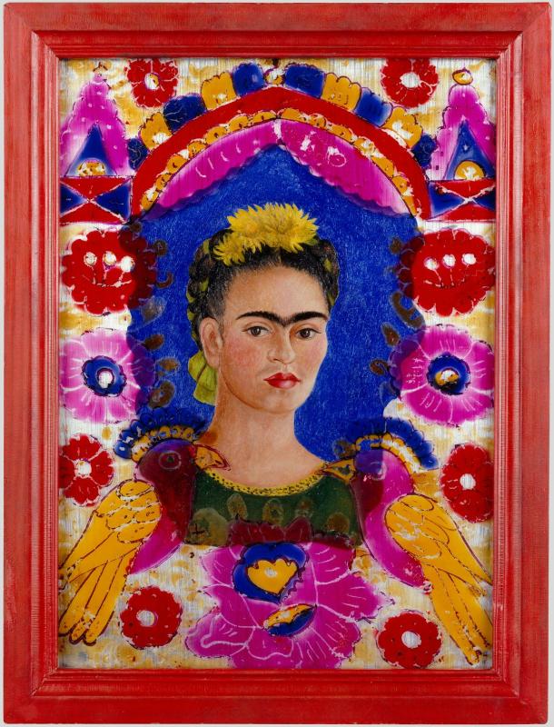Résultat de recherche d'images pour "Frida Kahlo, The Frame, 1938"