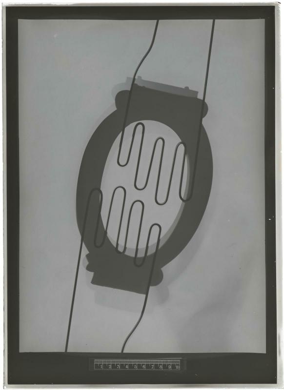 Reproduction d'une rayographie - Centre Pompidou