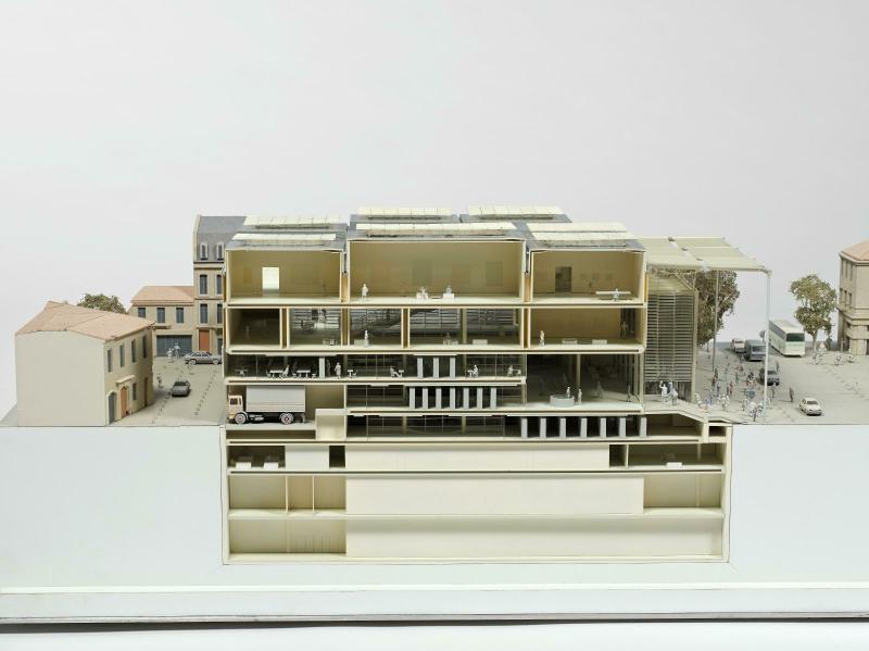 Maquette du site - Centre Pompidou