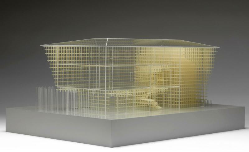 Maquette du musée - Centre Pompidou