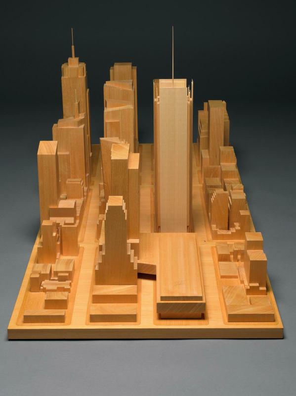 Maquette du musée - Centre Pompidou