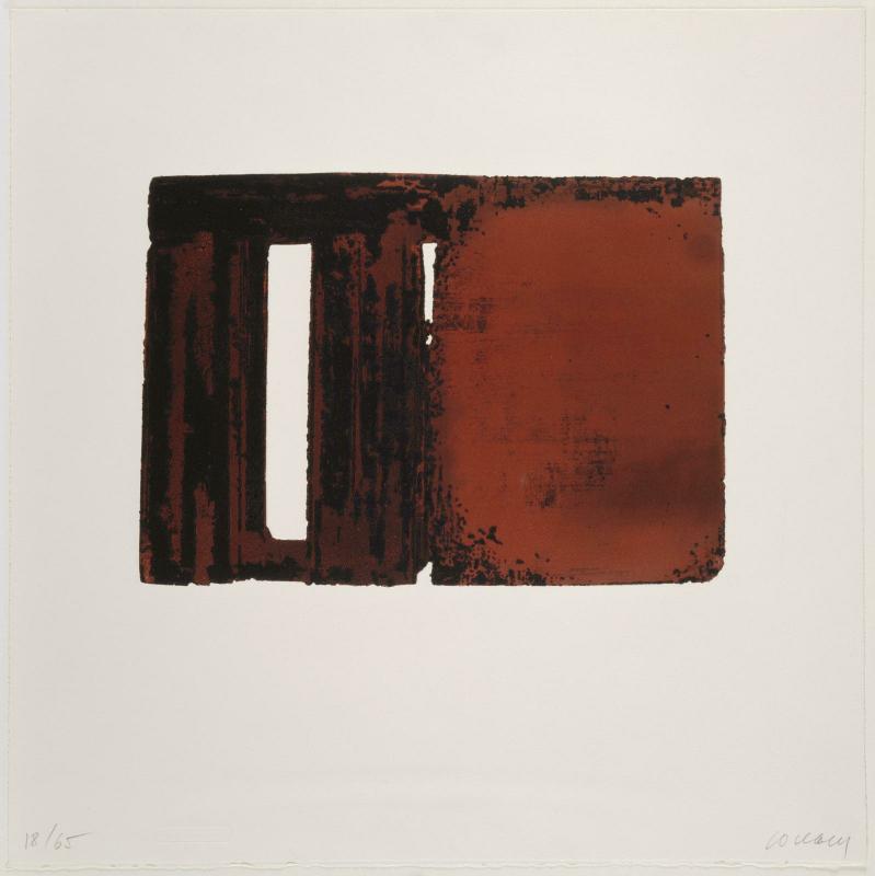 Pierre Soulages, Eau-forte no 3, 1956