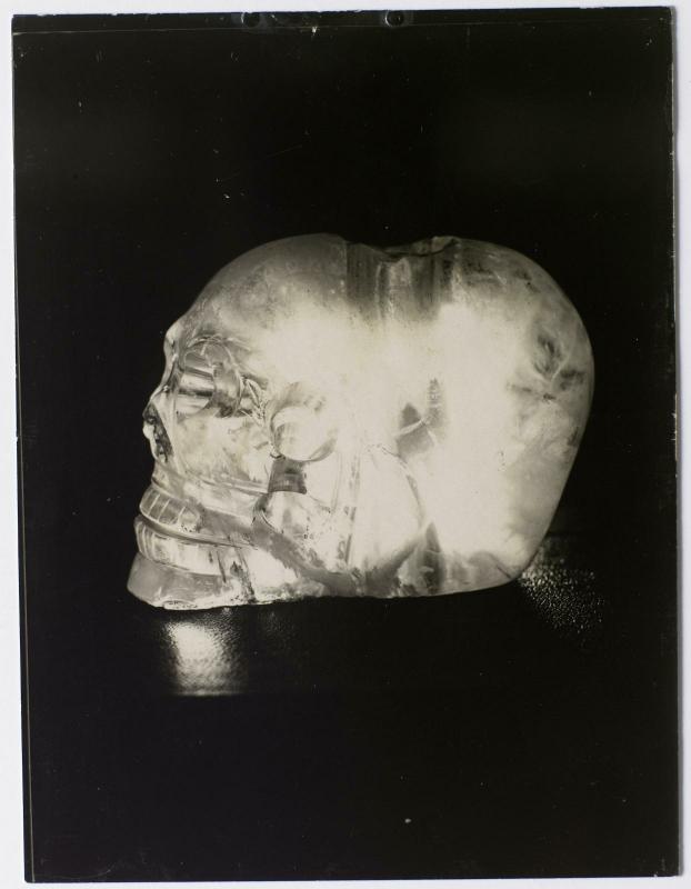 Crâne de cristal du Musée d'ethnographie du Trocadéro - Centre