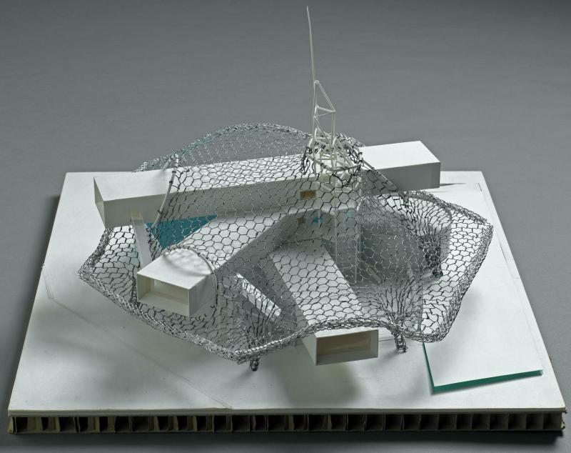 Maquette du site - Centre Pompidou