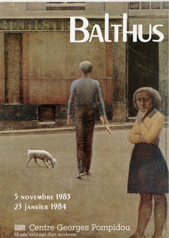 Resultado de imagen de Balthus>. ParÃ­s. MNAM  pompidou 1983