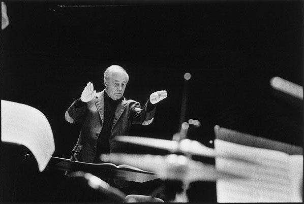 Portrait du compositeur Pierre Boulez