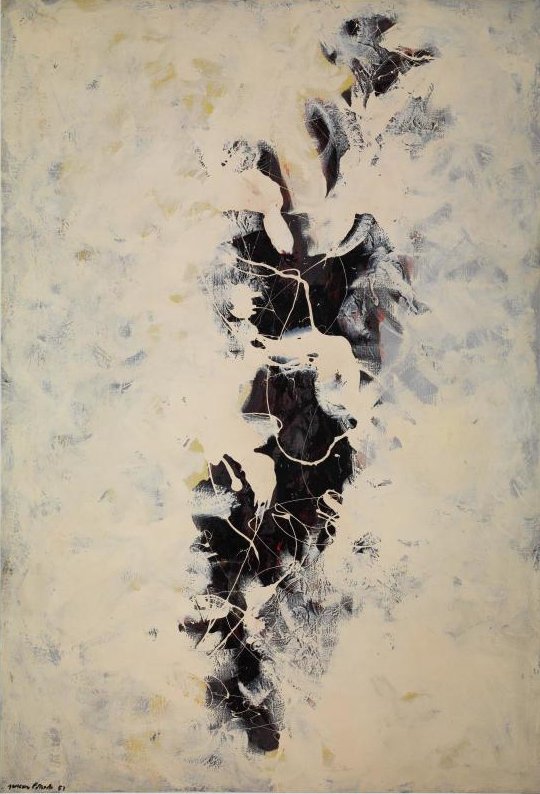 Jackson Pollock, « The Deep » (La Profondeur), 1953 - repro oeuvre