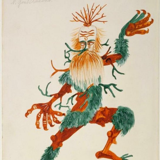 Natalia Gontcharova, Costume fantastique [vers 1926] 